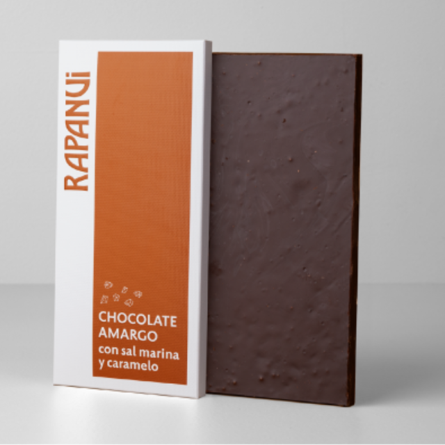 Chocolate with caramel and sea salt RapaNui