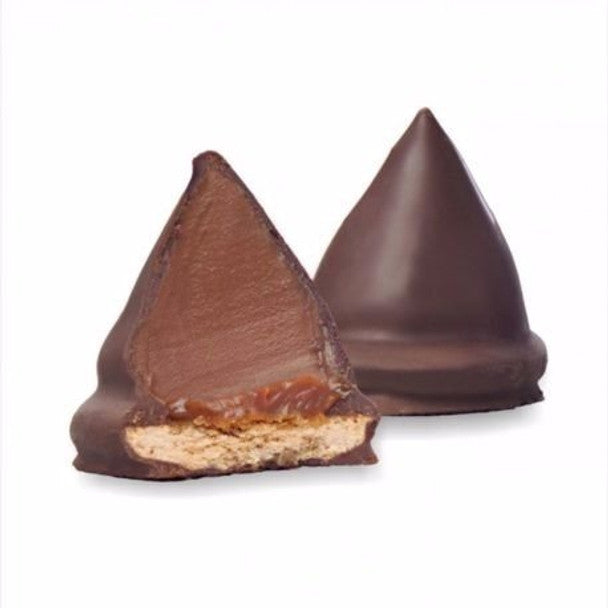 Jorgito Conitos – Dulce de Leche Filled Cone Cookies Covered in Milk Chocolate 204g/0.44lb (Box of 6u.)