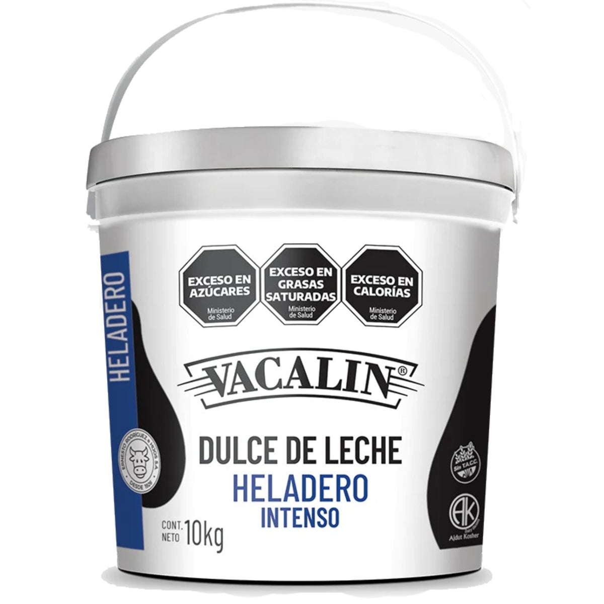 Vacalin Dulce de Leche Heladero INTENSO 10kg | Professional Argentine Ice Cream Dulce de Leche (Gluten Free)