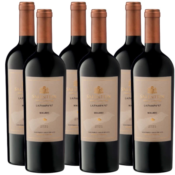 Salentein Single Vineyard La Pampa 97 Malbec SPECIAL VINTAGE 2013 750ml (6 Bottles)