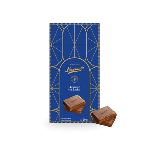 Lucciano’s Signature Tablet - Milk Chocolate Bar 90g/0.20lb