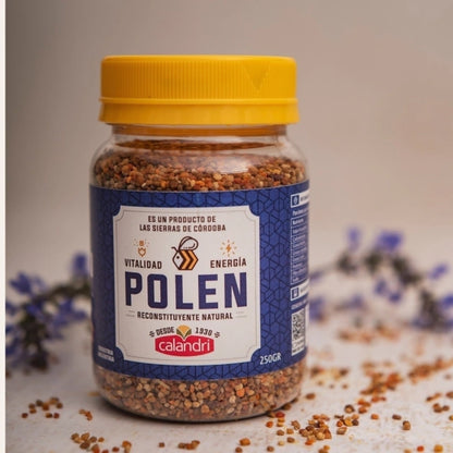 Natural Bee Pollen by Calandri – 250g / 0.55lb
