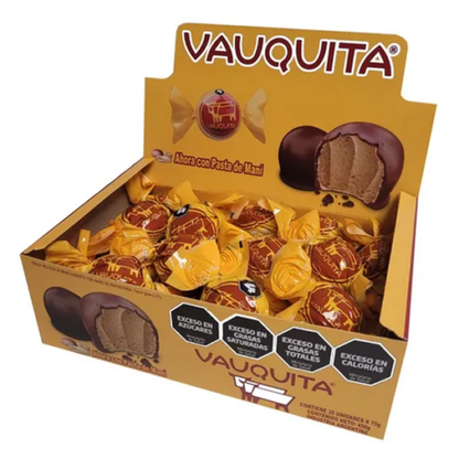 Vauquita Bombon with Peanut Cream Filling and Wafer 450g / 0.99lb