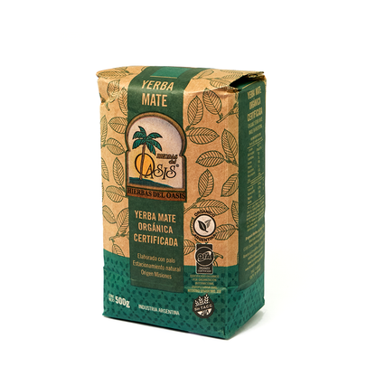 Hierbas del Oasis Organic Yerba Mate 500g | Argentine Organic Mate Tea