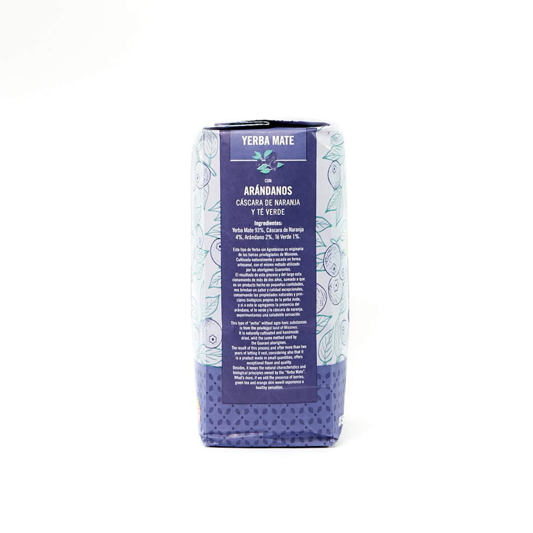 Hierbas del Oasis Blueberry Yerba Mate 500g