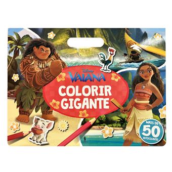 Vaiana - Colorir Gigante de Disney