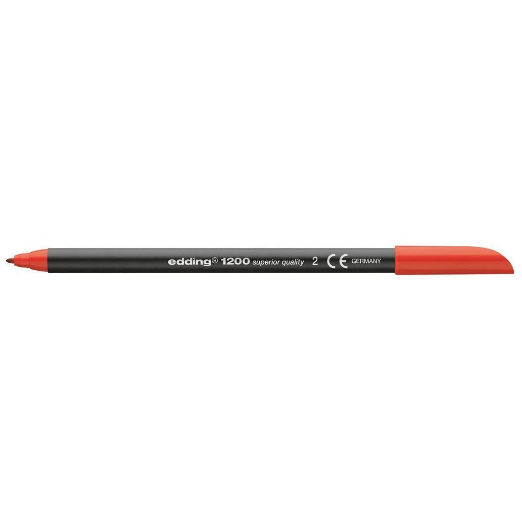 Marcador Edding 1200 Vermelho