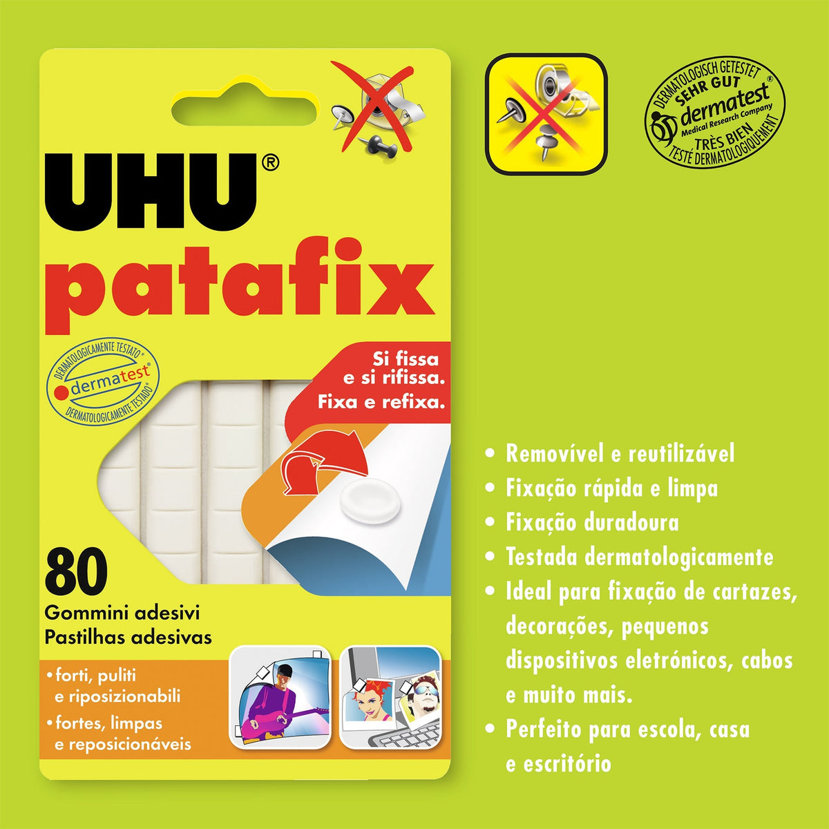 Massa Adesiva Patafix 60g UHU