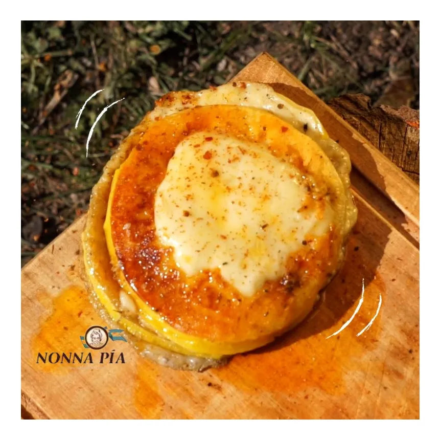 Provoleta with Aluminum Pan Nonna Pia 160gr/0.37lb (Pack of 10u.)