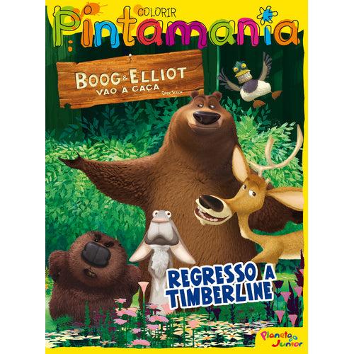 Boog & Elliot - Regresso a Timberline - Colorir