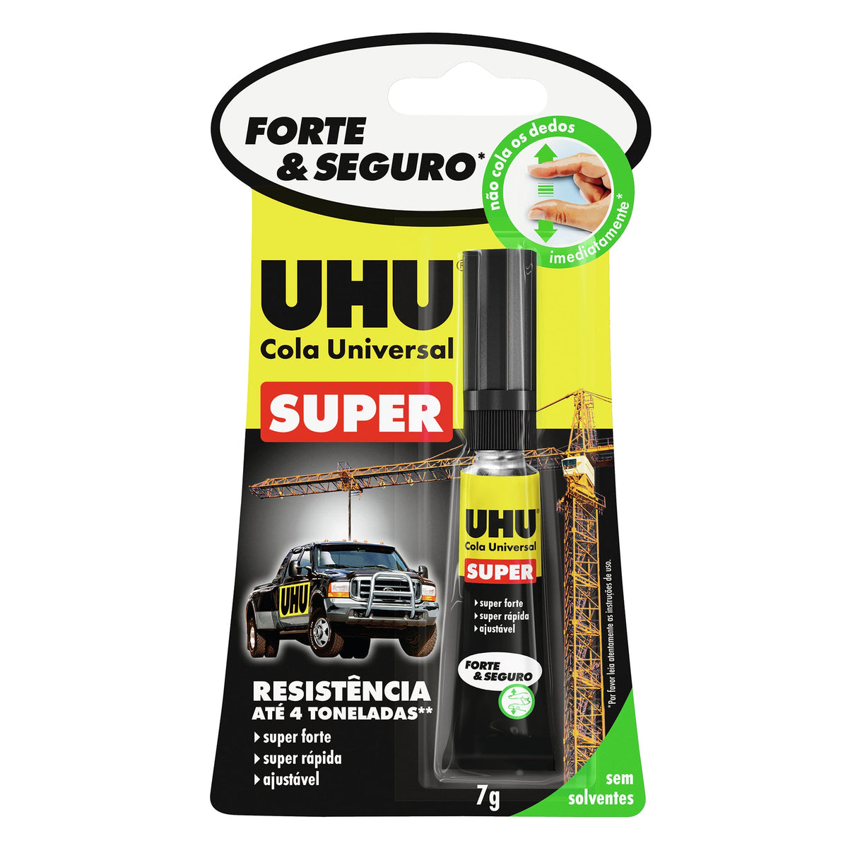 Super Cola Líquida Strong & Safe 7g UHU