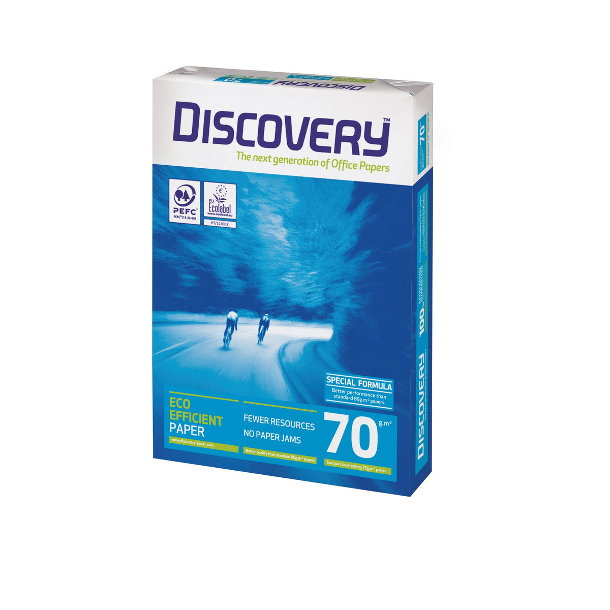 Resma de Papel de Impressão A4 5 x 500 Folhas 70g/m2 Discovery