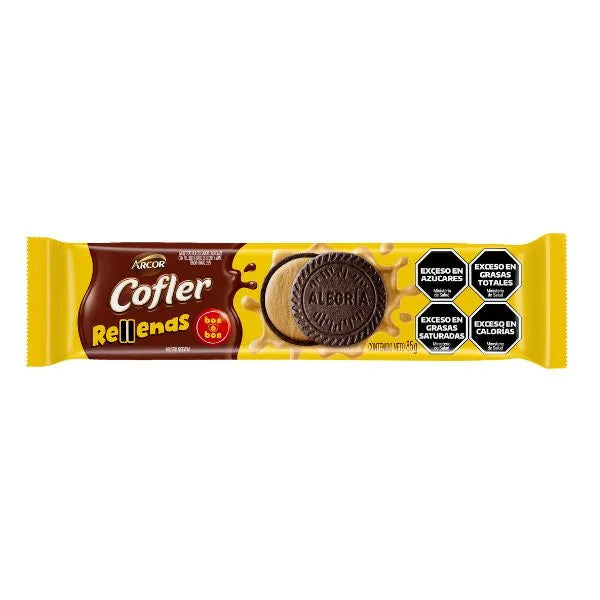 Cofler Choco Cookies Chocolate Cookies Filled with Bon o Bon Cream 85g