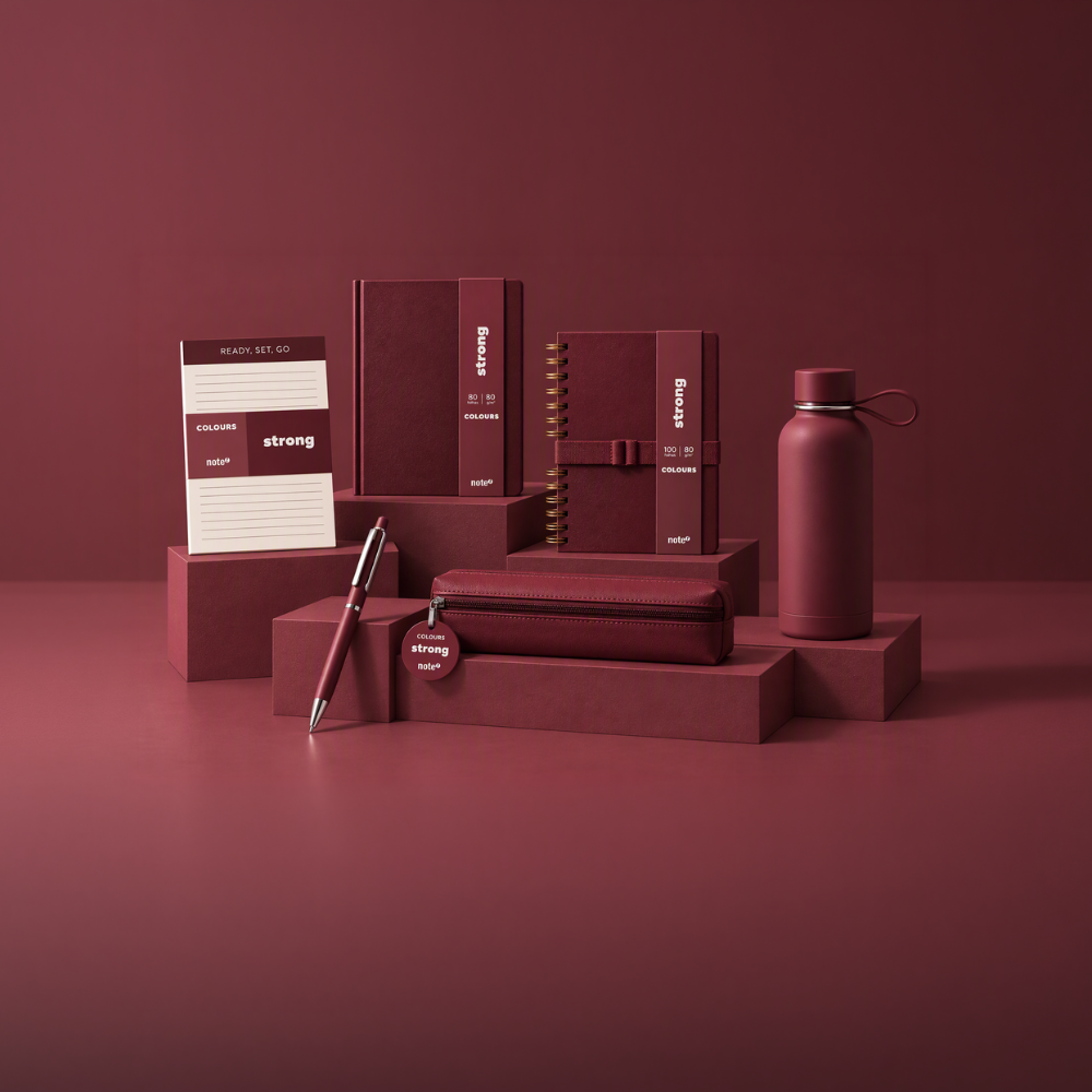Caderno A5 Pautado Colours Strong Note!