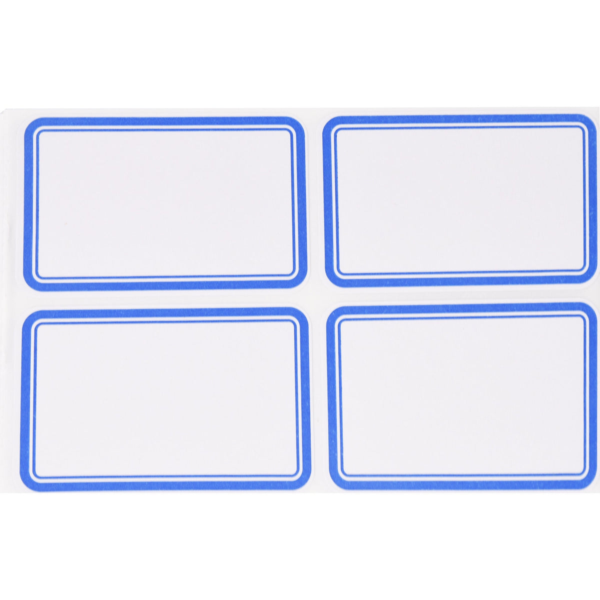 Etiquetas Adesivas Rebordo Azul 41x65mm