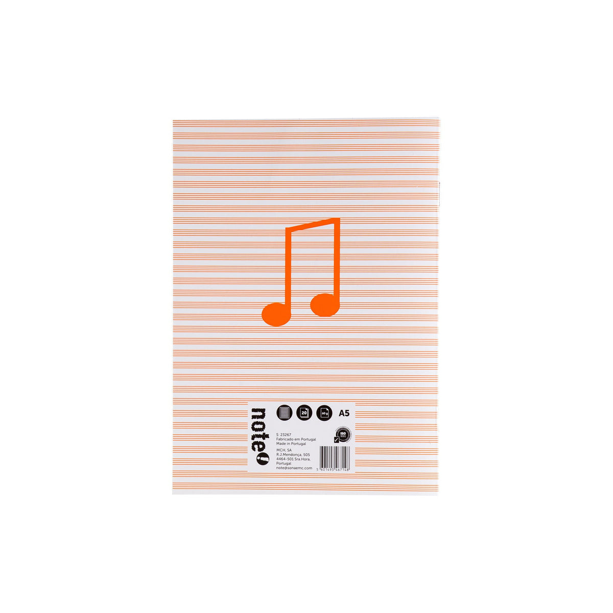 Caderno de Música A4 Note!
