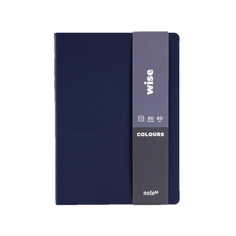 Caderno A5 Pautado Colours Wise Note!