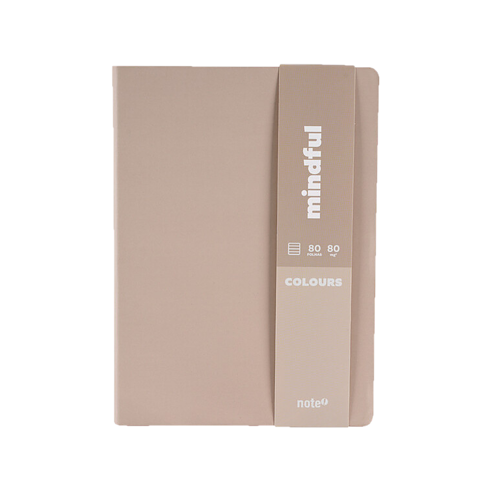 Caderno A5 Pautado Colours Mindful Note!