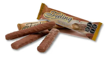 Felfort Feeling Chocolate Covered Cereal Bars with Marroc Filling 30 Units 600g
