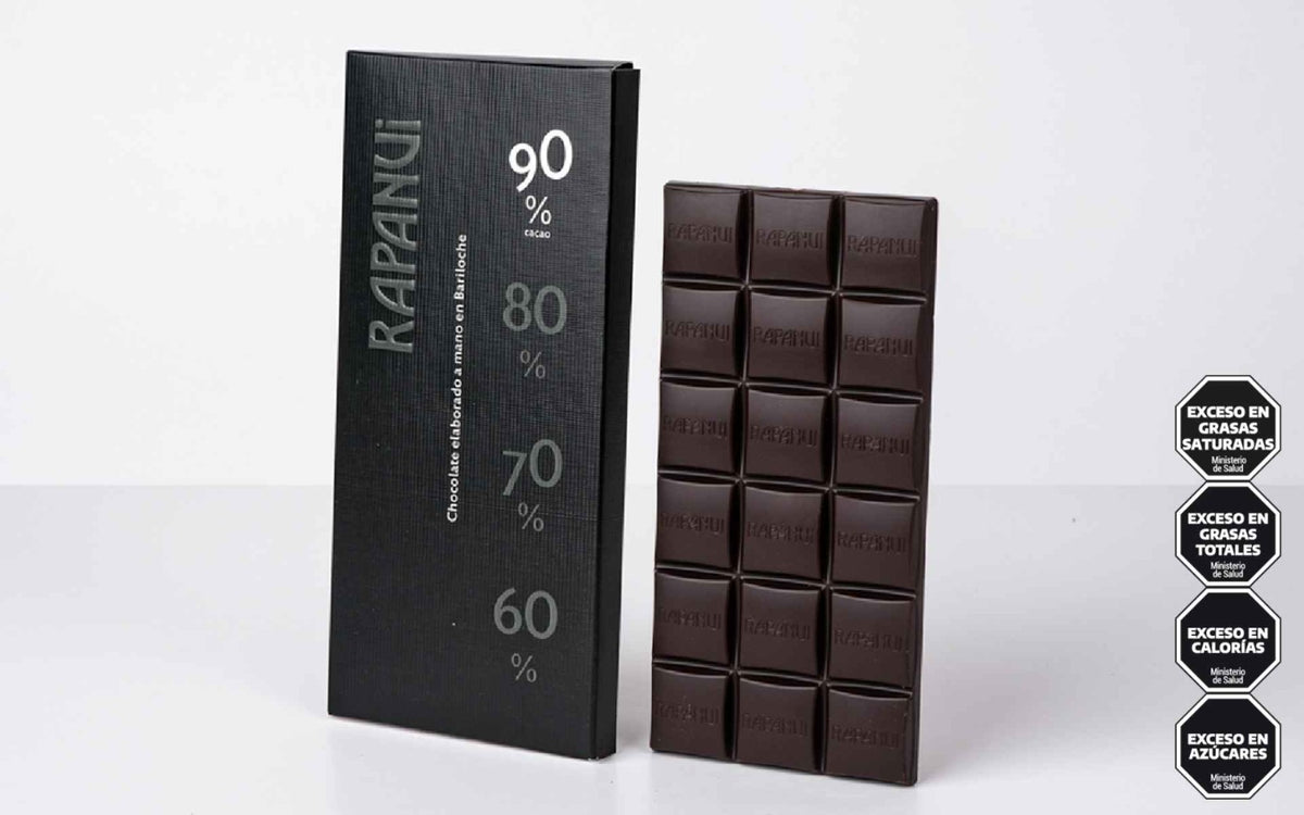 Rapanui Dark Chocolate 90% Cacao (80g)
