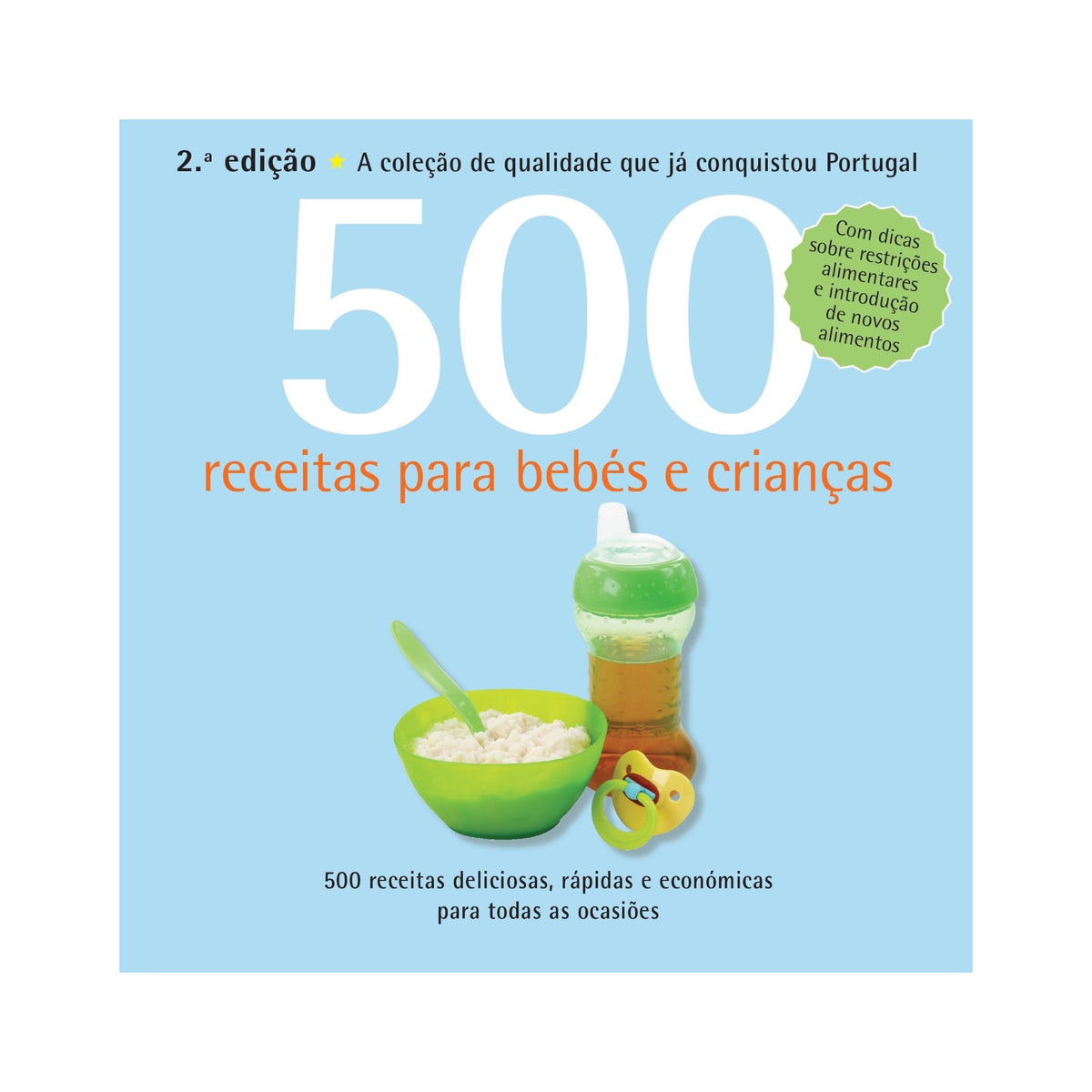 500 Receitas para Bebés e Crianças de R. Beverley Glock
