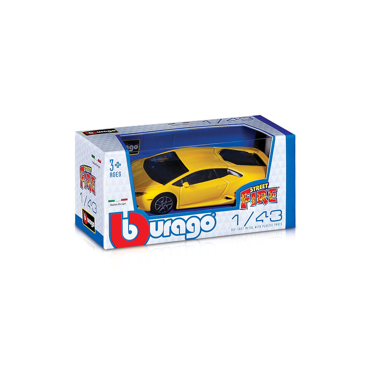 Bburago - Carro Street Fire Escala 1:43 (artigo sortido)