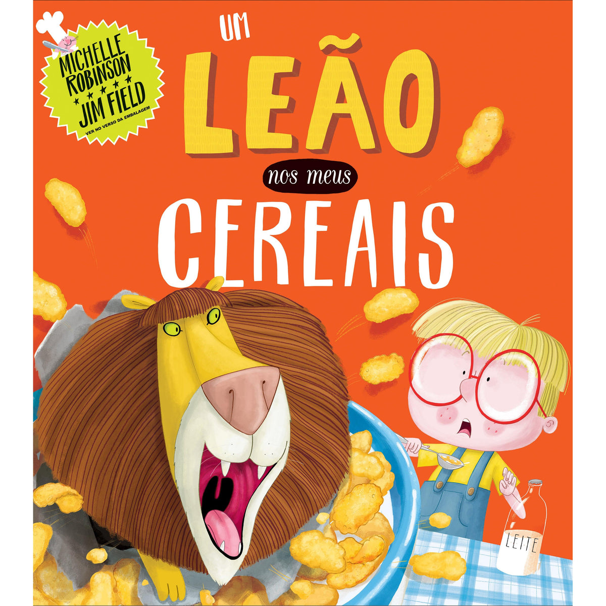 Um Leão nos Meus Cereais de Michelle Robinson