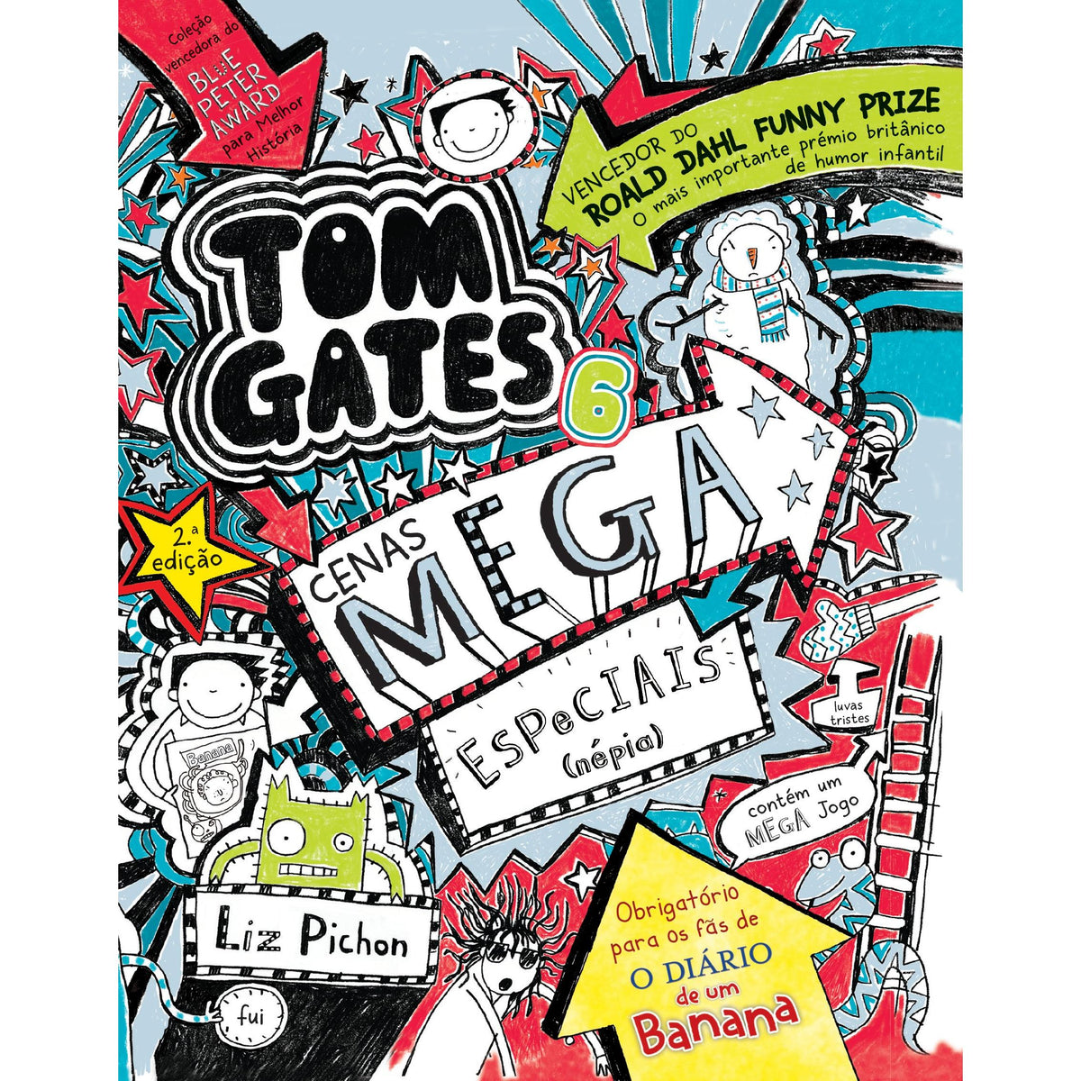 Tom Gates 6 de Liz Pichon - Cenas Mega Especiais (Népia) (2ª Edição)