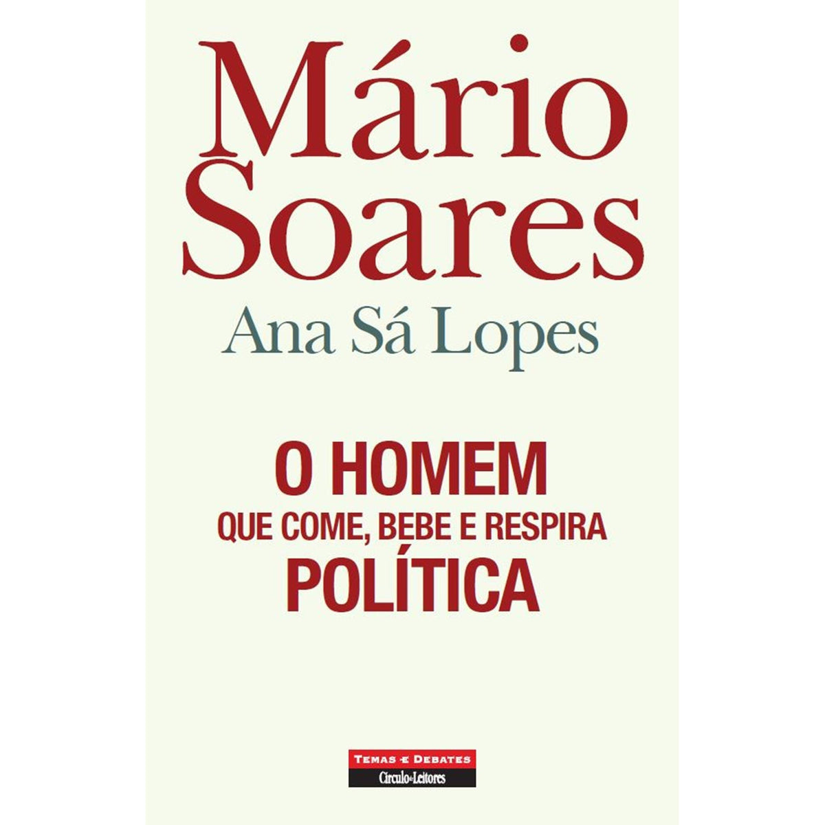O Homem que Come, Bebe e Respira Política de Ana Sá Lopes e Mário Soares