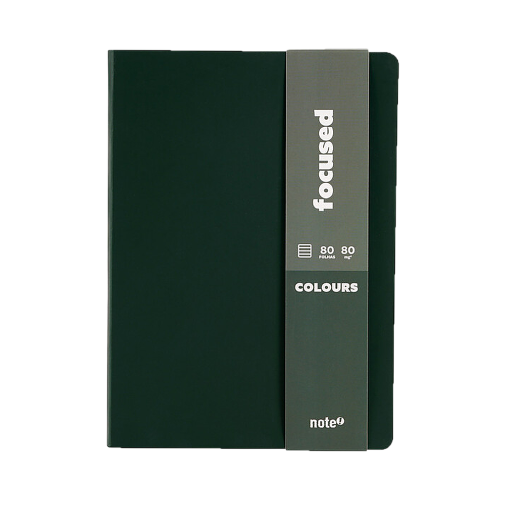 Caderno B5 Pautado Colours Focused Note!