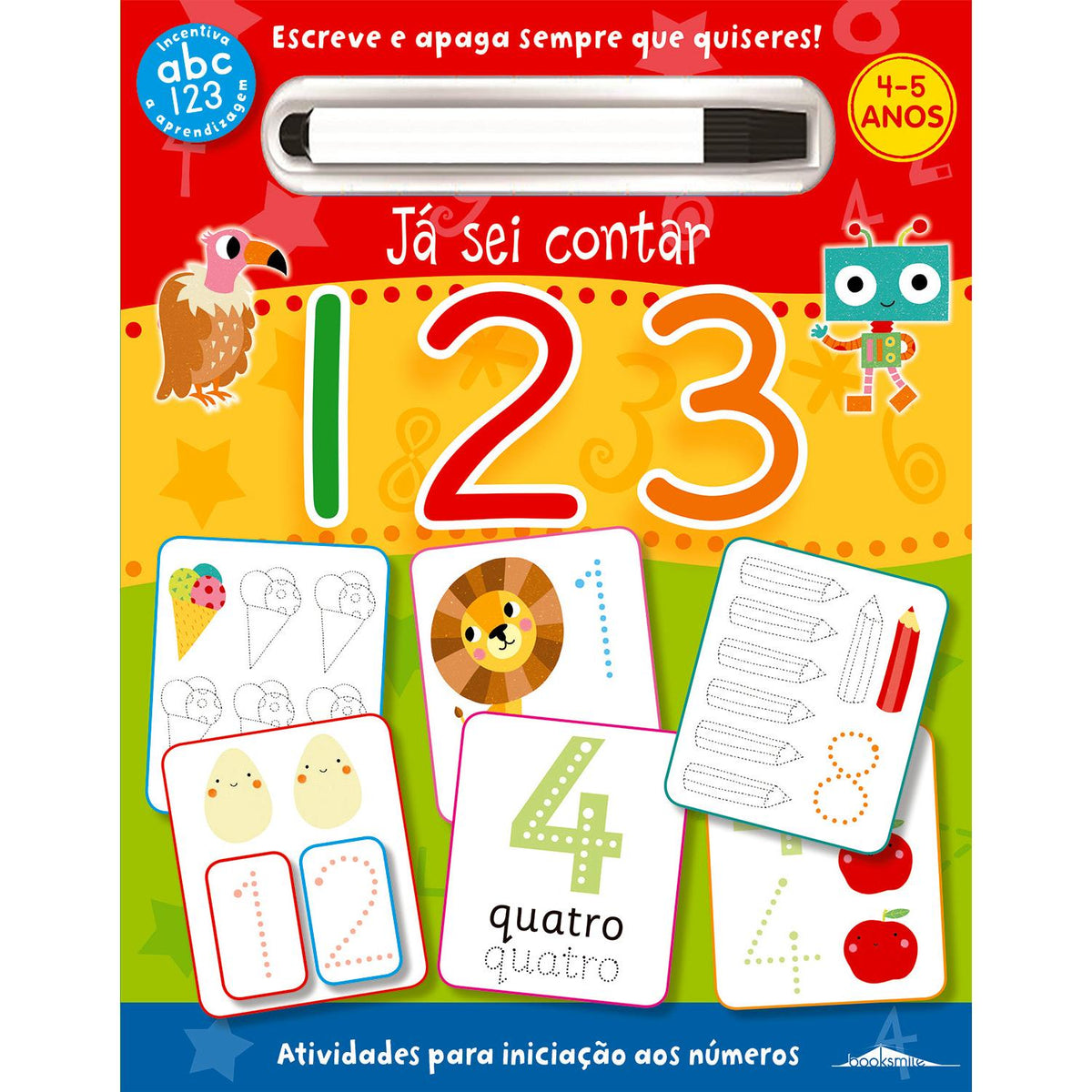 Já Sei Contar 123 de Elizabeth Golding