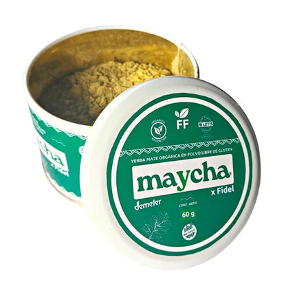 Maycha by Fidel – Organic, Vegan, Eco-Friendly, and Versatile (Maycha Yerba Mate Powder)