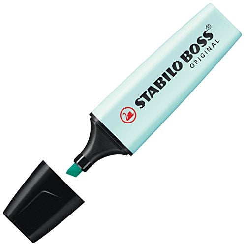 Sublinhador BOSS ORIGINAL Pastel Azul Turquesa Stabilo