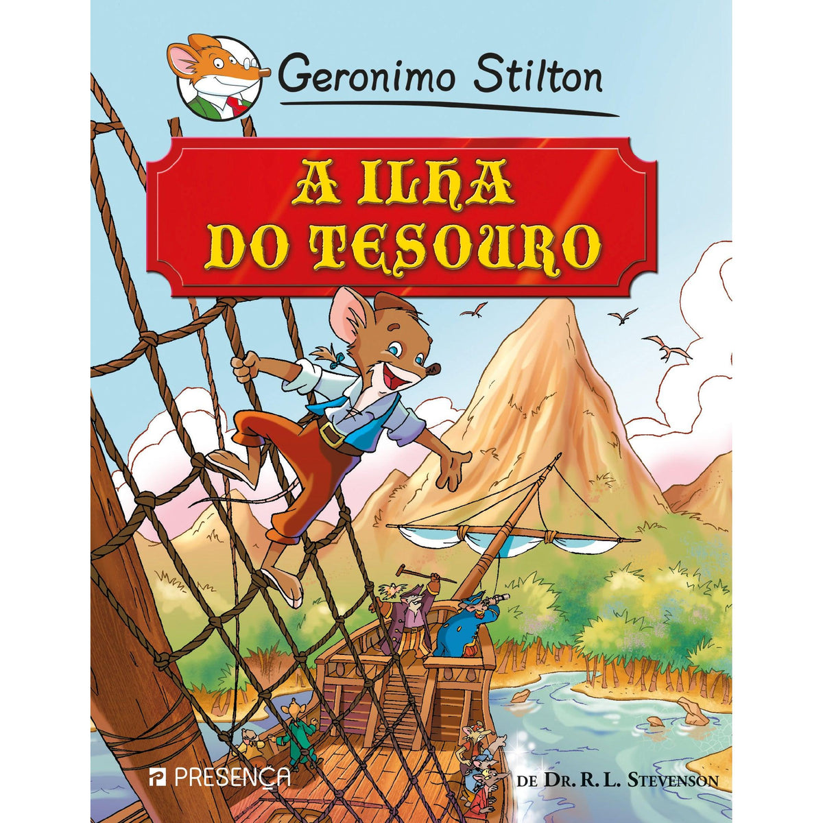 A Ilha do Tesouro de Dr. R. L. Stevenson de Geronimo Stilton