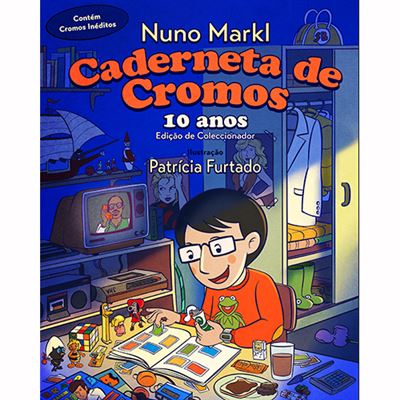 Caderneta de Cromos - 10 Anos de Nuno Markl - Edição de Coleccionador