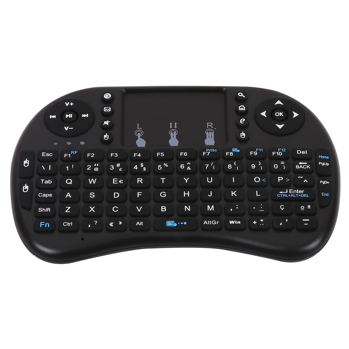 Mini Teclado Wireless com Touchpad sem Fio