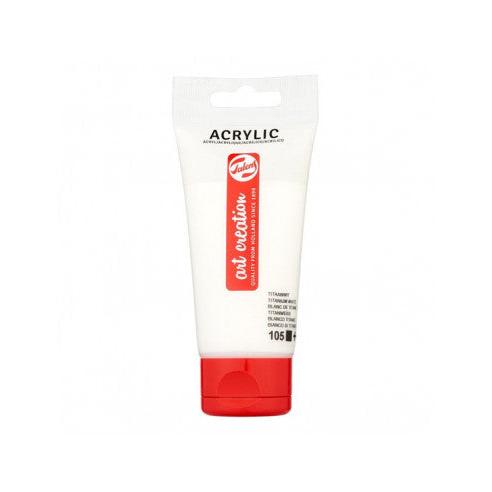 Tinta Acrílica ArtCreation 75ml Branco Talens