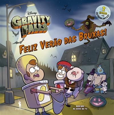 Gravity Falls - Feliz Verão | Loja de Horrores de Disney - 2 Livros com Autocolantes