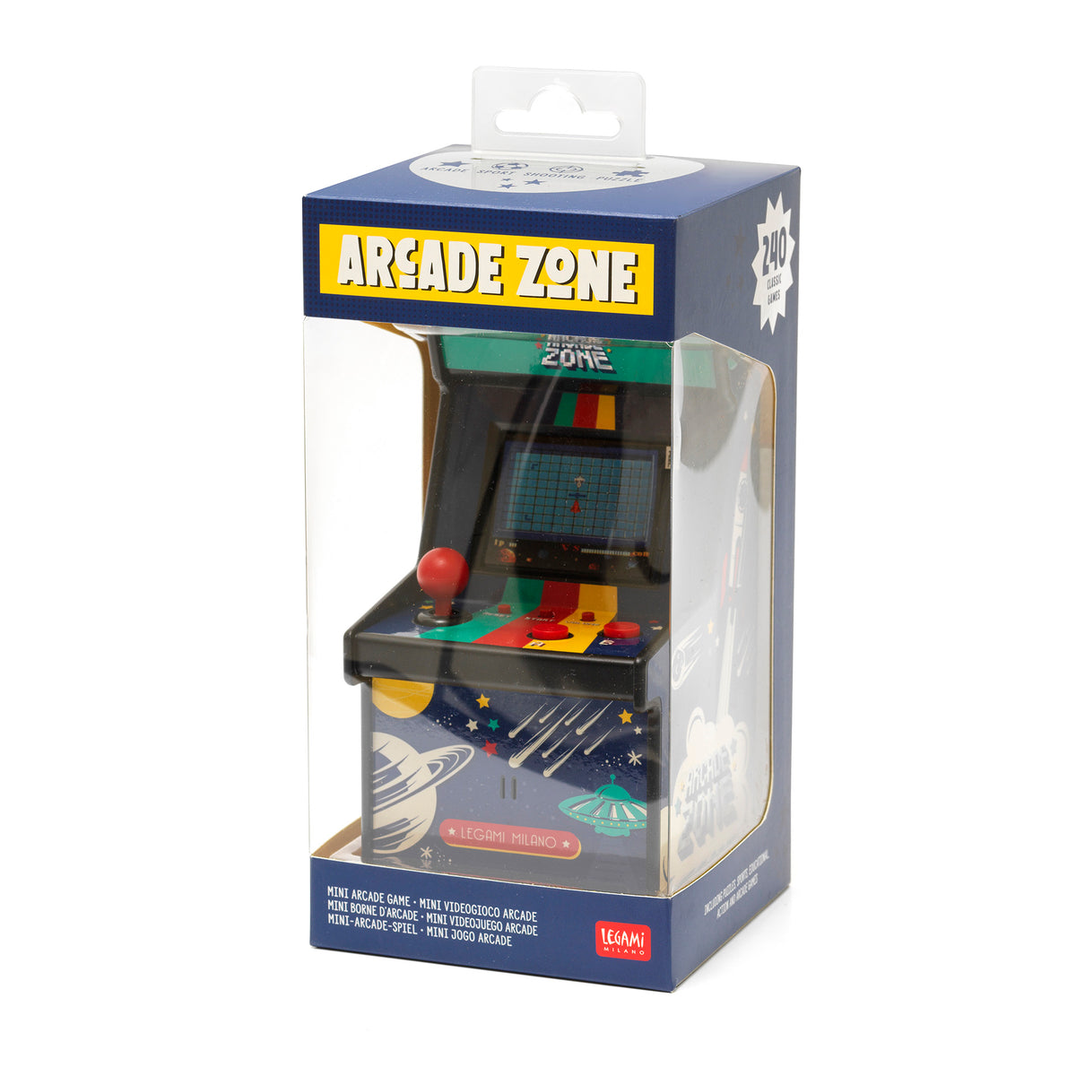 Jogo Arcade Mini Com 240 Jogos - Vintage