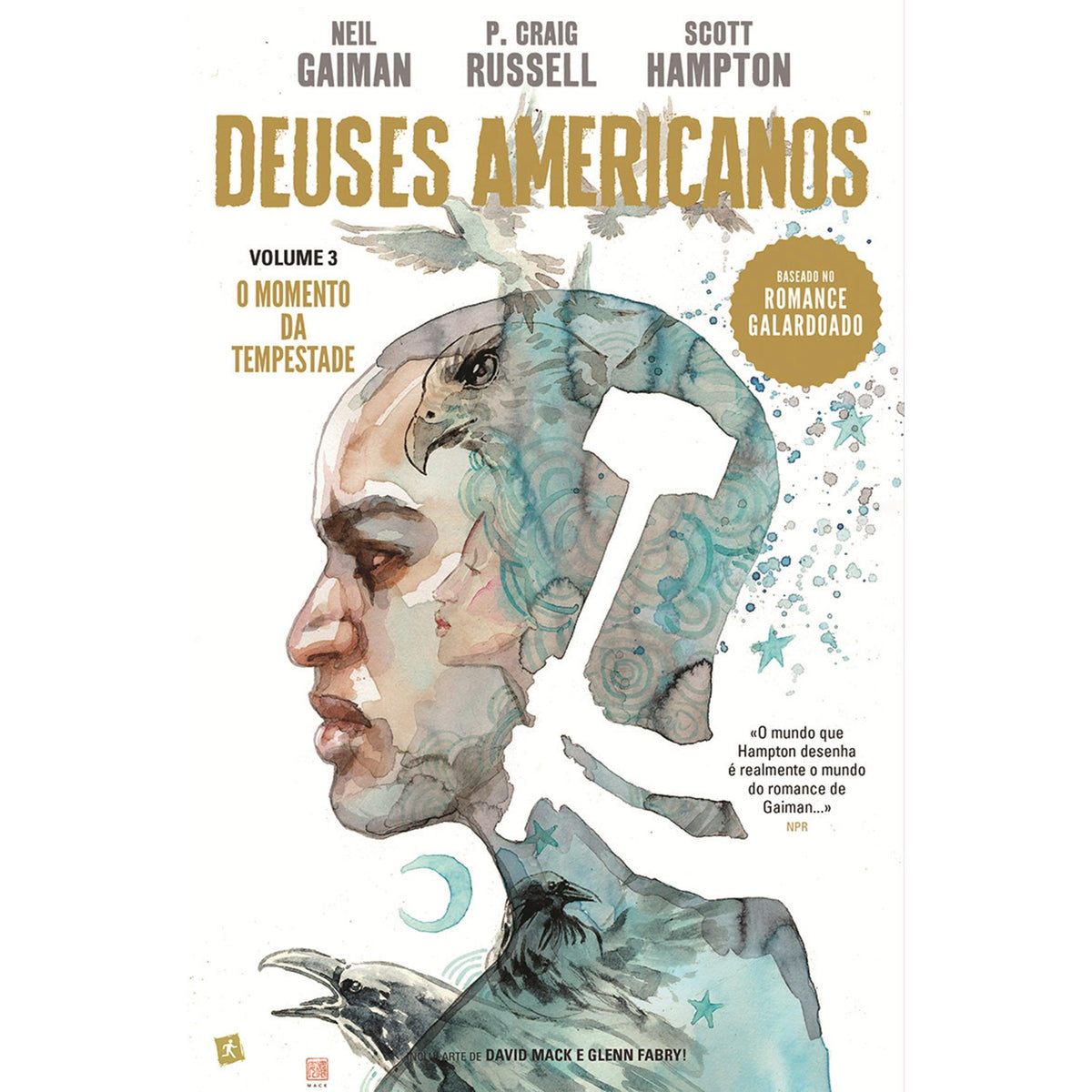 Deuses Americanos - O Momento da Tempestade (volume 3) de Neil Gaiman, P. Craig Russell e Scott Hampton