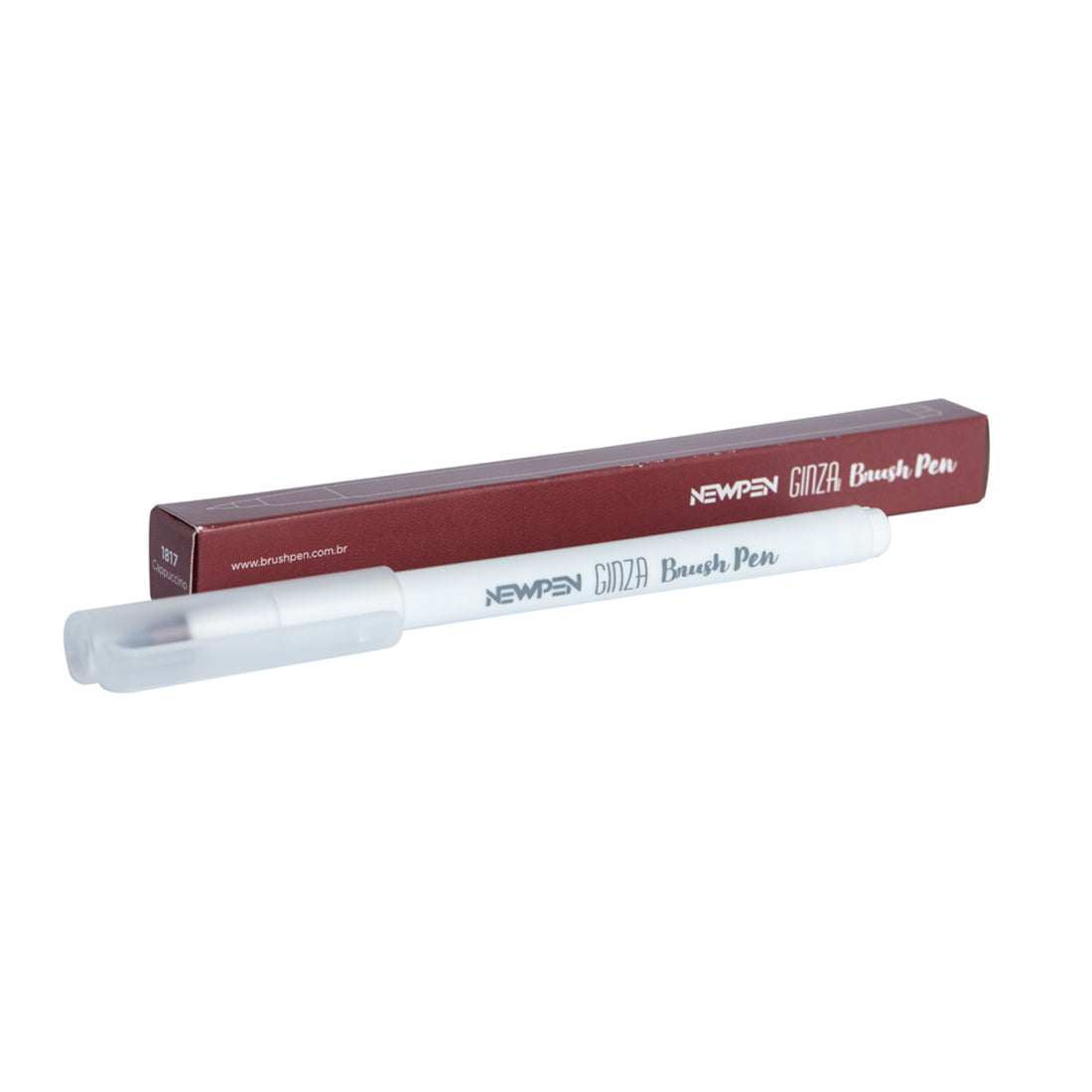 Marcador Ginza Pro Brush Pen Castanho Newpen