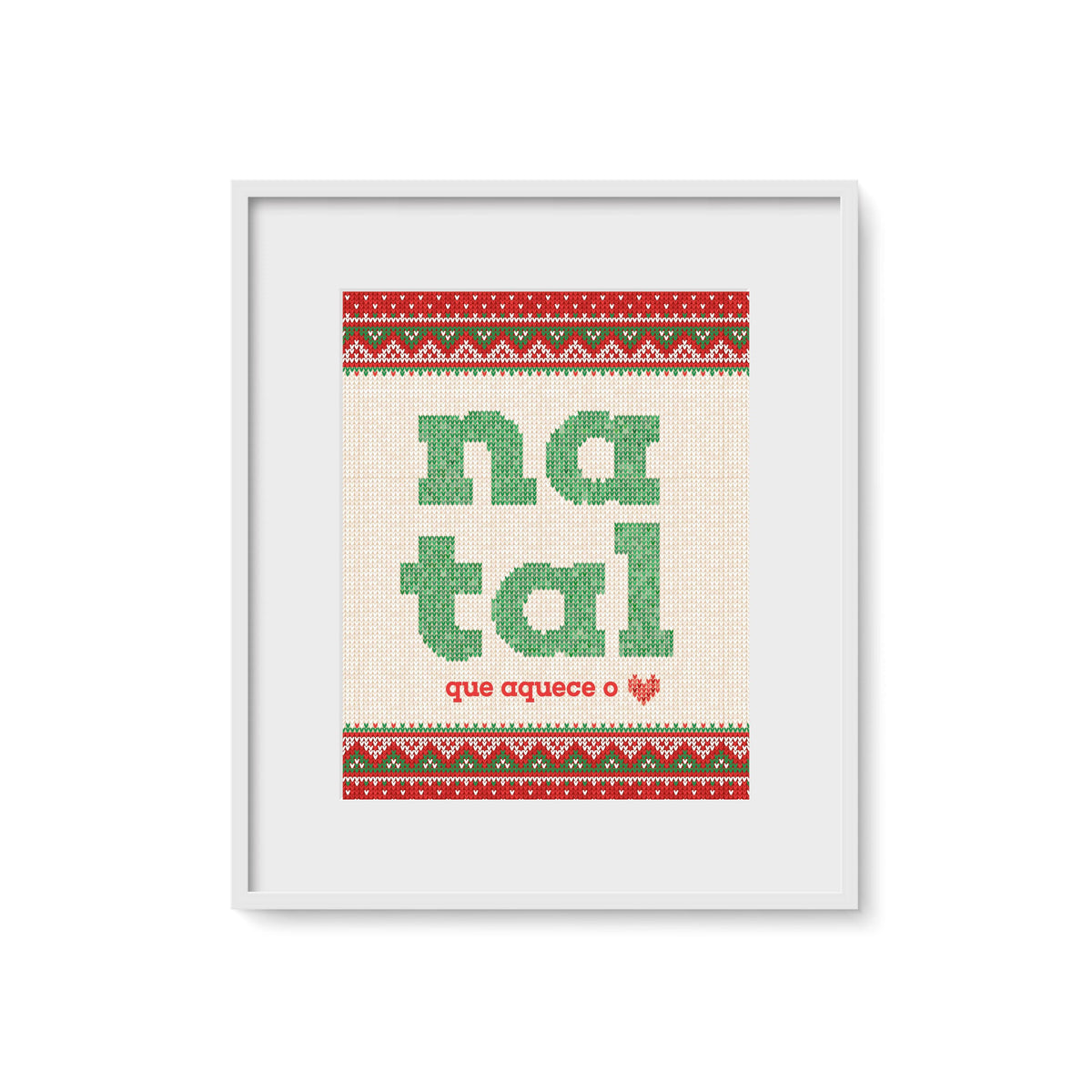 Facepaper "Natal que Aquece"