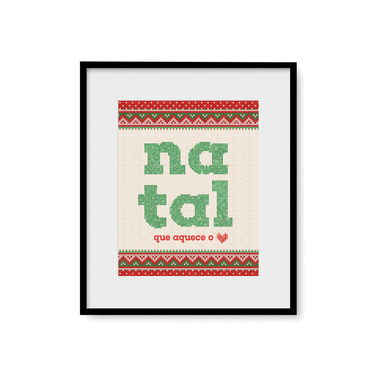 Facepaper "Natal que Aquece"
