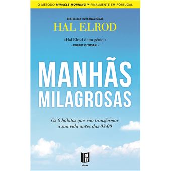 Manhãs Milagrosas de Hal Elrod - Livro de Bolso