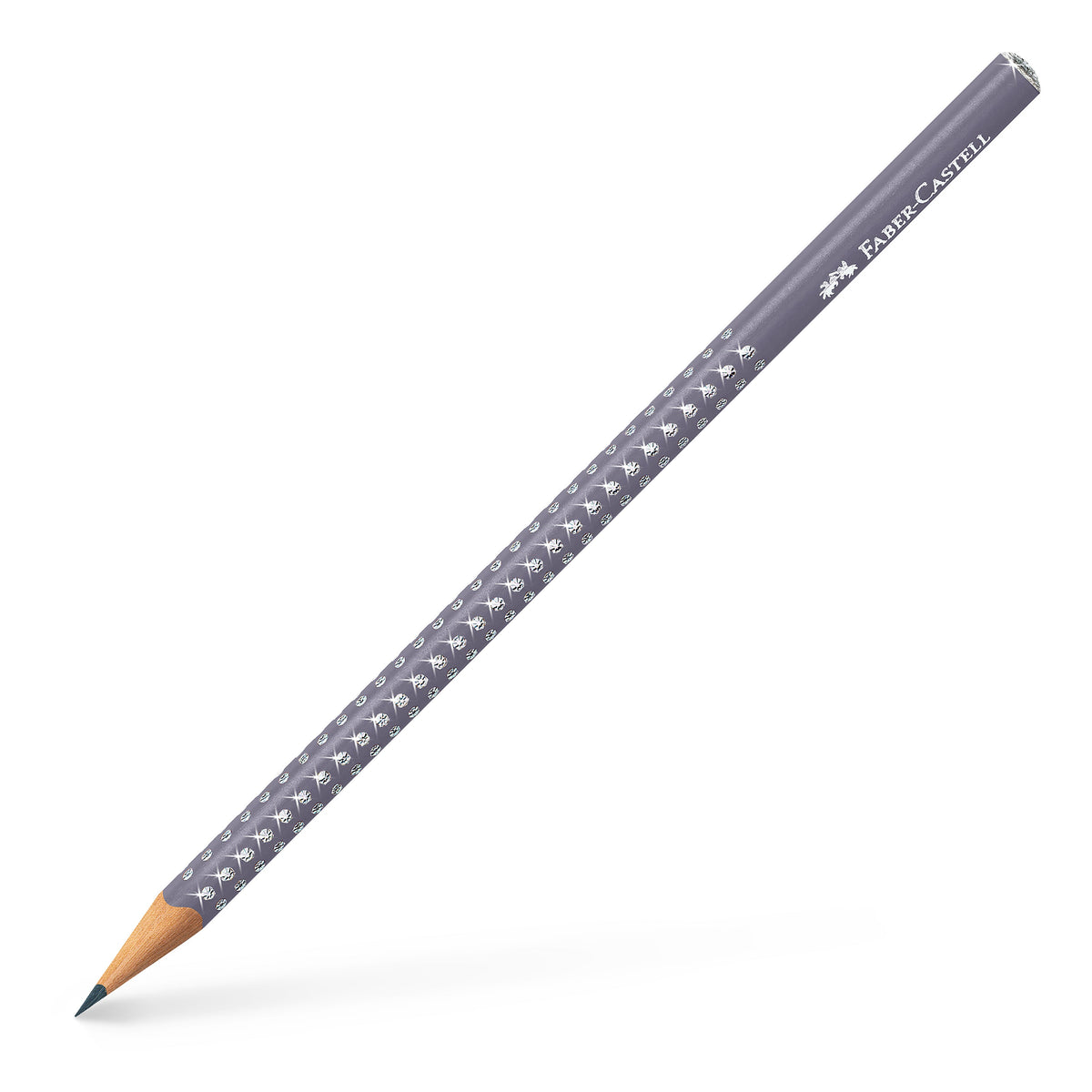 Lápis Grafite HB Sparkle Cinza Faber-Castell