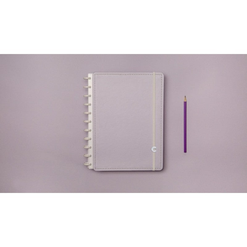 Caderno Inteligente Lilás Pastel Inteligine (A6)