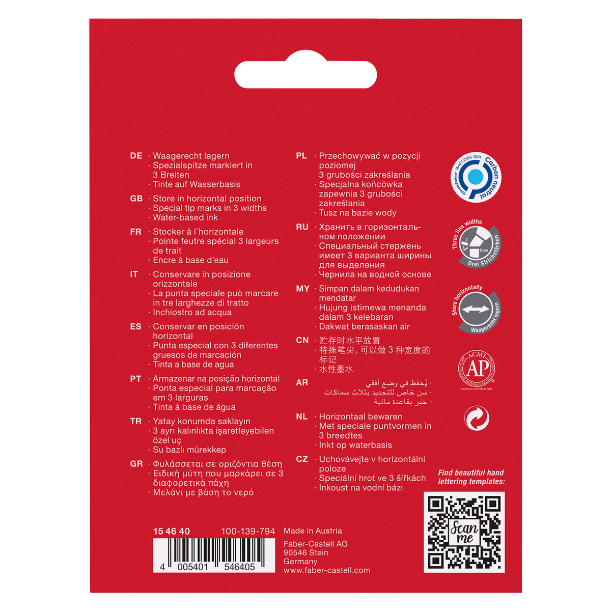 Sublinhador Textliner Metálico 4 Unidades Faber-Castell
