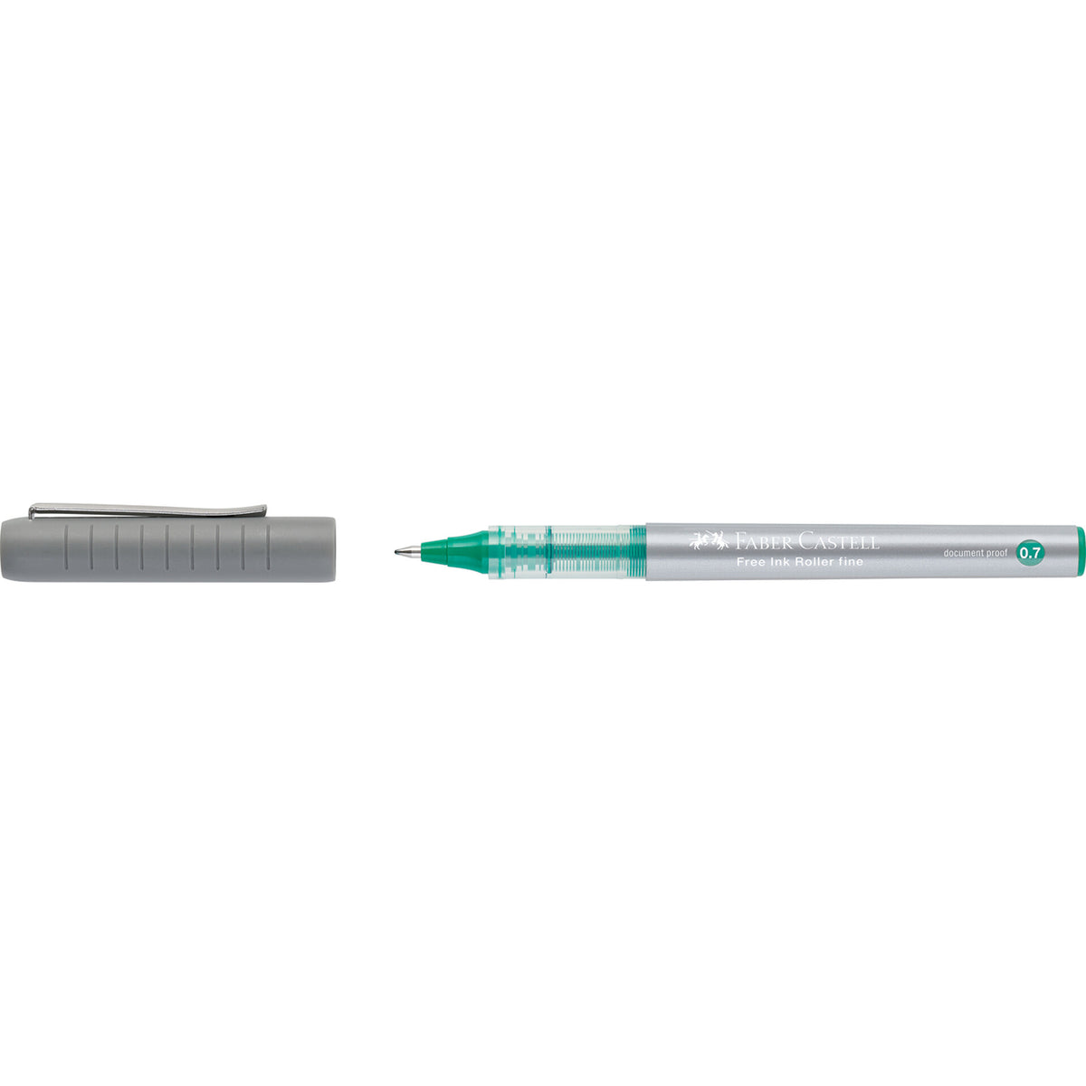 Caneta Roller Free Ink 0.7Mm Verde Faber-Castell