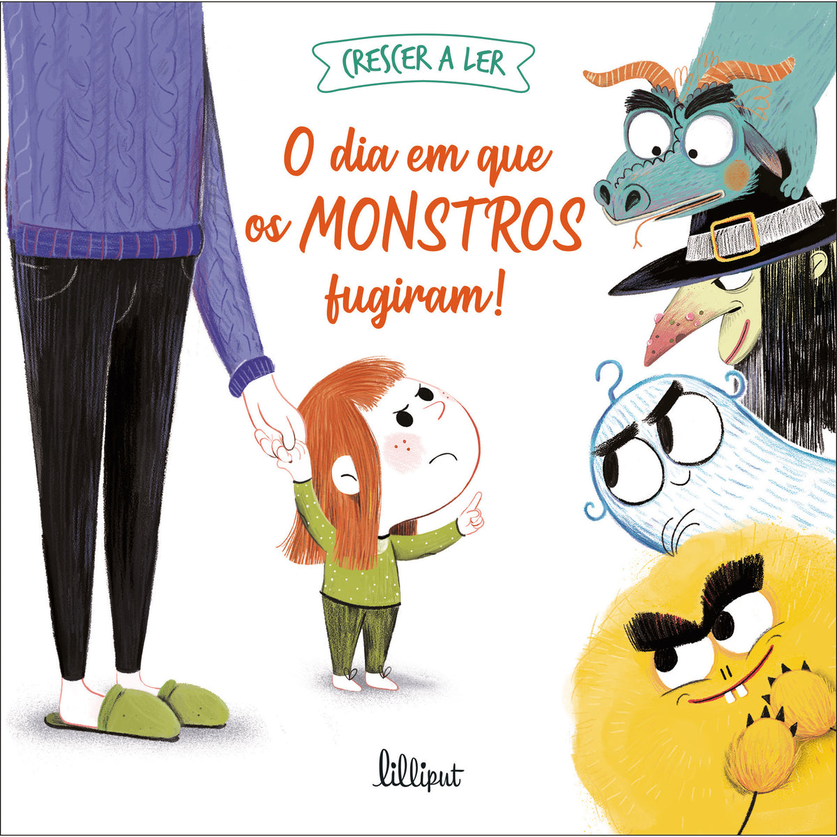 Crescer a Ler 2: O Dia em que os Monstros Fugiram! de Louison Nielman
