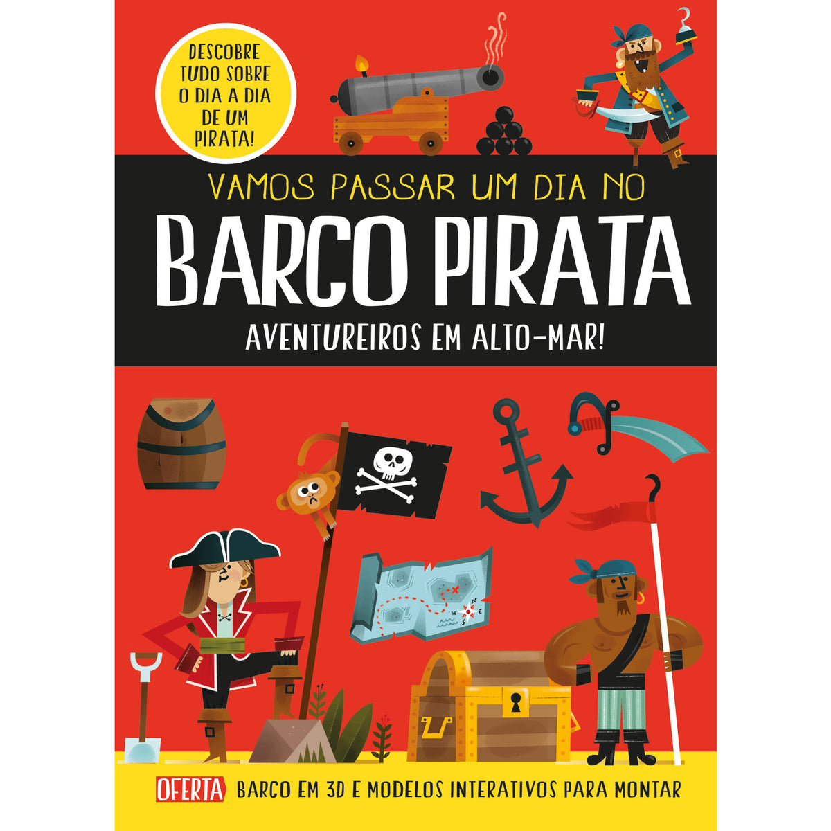 Vamos Passar um Dia no Barco Pirata de Catherine Veitch - Aventureiros em Alto-mar!
